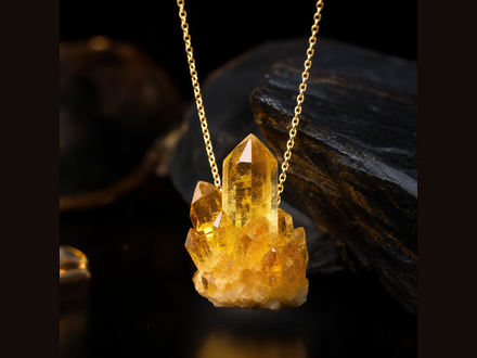 Citrine Abundance Necklace