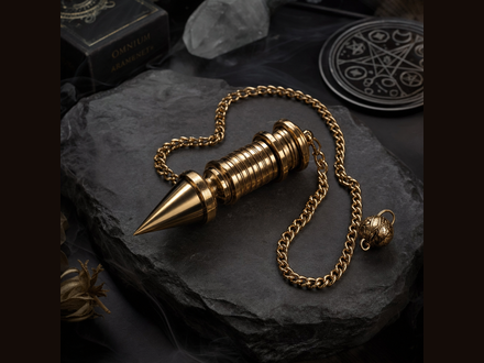 Brass Divination Pendulum