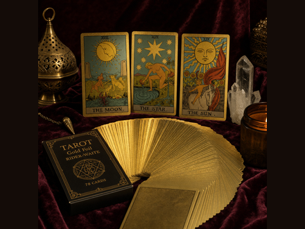 Gold Foil Tarot Deck